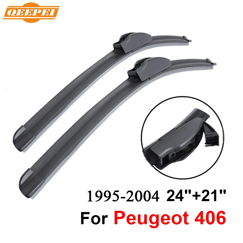 QEEPEI спереди и сзади стеклоочистителя нет руку для peugeot 406 1995 2004 высокое качество