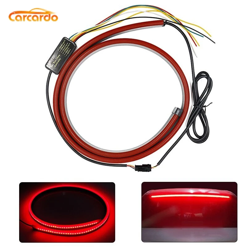 Carcardo мигающие тормозные светильник задние Предупреждение автомобиля стоп LED High