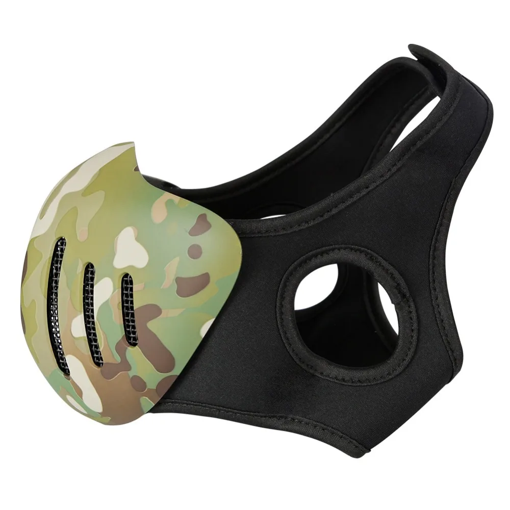 WosporT тактическая маска Airsoft Glory рыцаря на половину лица для быстрого Шлем Военная