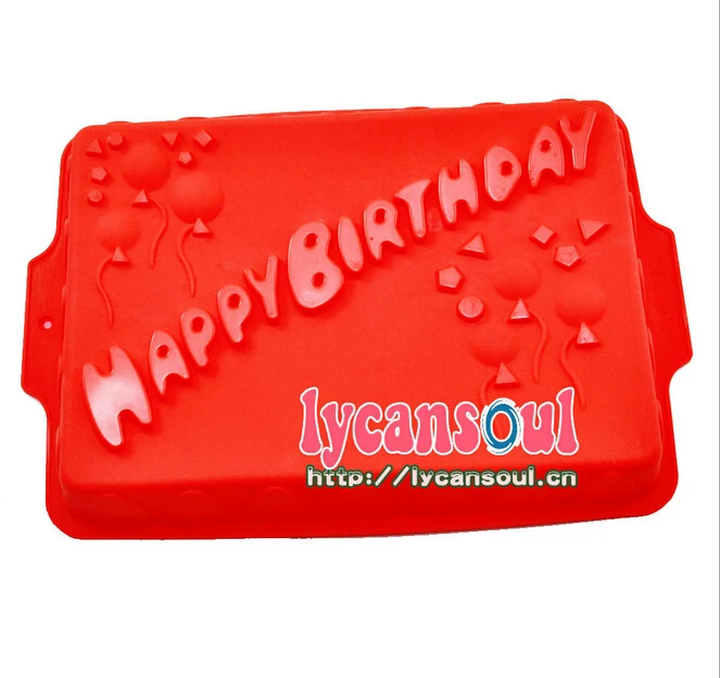 Прямоугольная 9 дюймовая Мусса для торта на день рождения силиконовая форма