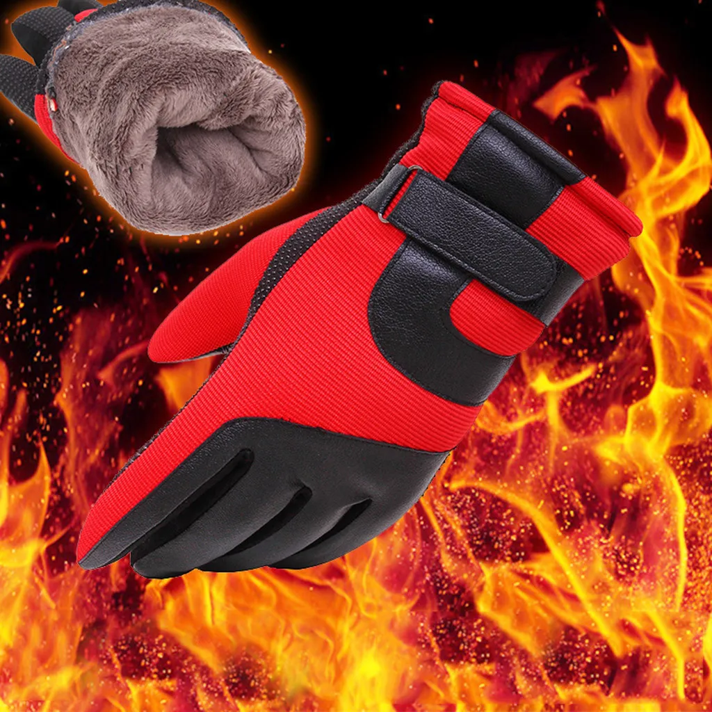 KLV 2019 TOP Alpine Swiss Men's Gloves Dressy Leather Warm Thermal Lined Wrist Strap 12.21 | Спорт и развлечения
