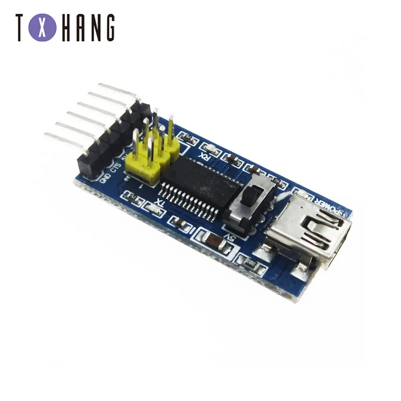 FT232RL плата FT232 FTDI USB 3 V 5 к TTL модуль последовательного адаптера мини порт кабель для