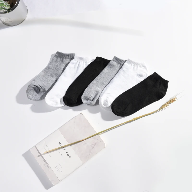 Носки-лодочки в Корейском стиле 3 цвета школьные студенты подростки милые