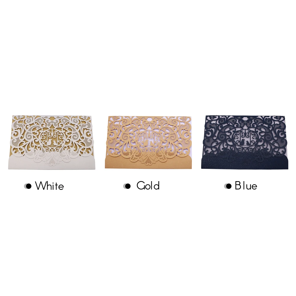 20 шт. Пригласительные открытки с рисунком птицы лазерная резка пригласительные