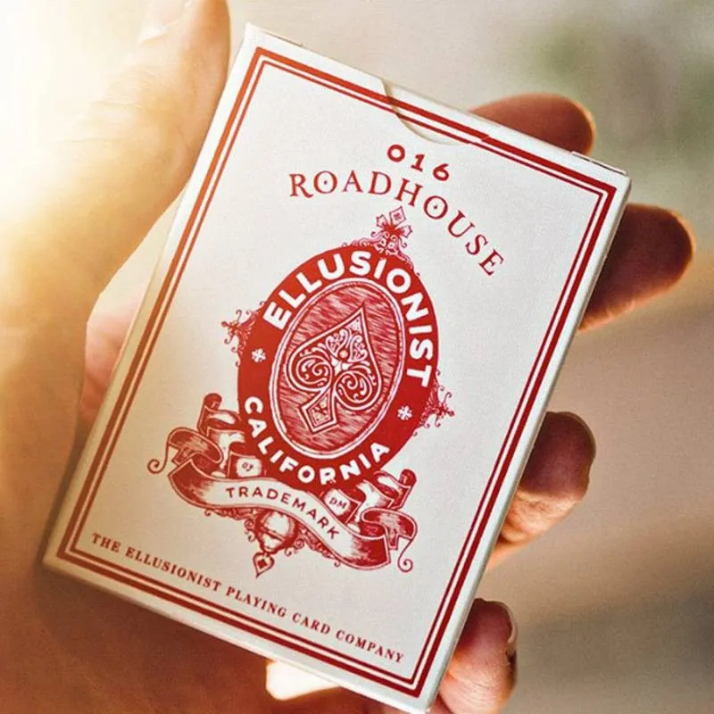 Roadhouse игральные карты от Ellusionist Magic покер отель Волшебные трюки колоды|Волшебные