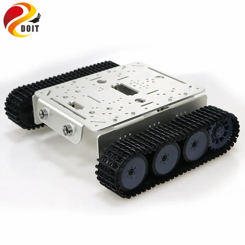 TP200 WiFi Robot Tank Chassis Robot Car Model Controlled By Android Apple Mobile Phone Based On Nodemcu ESP8266 Board Kit