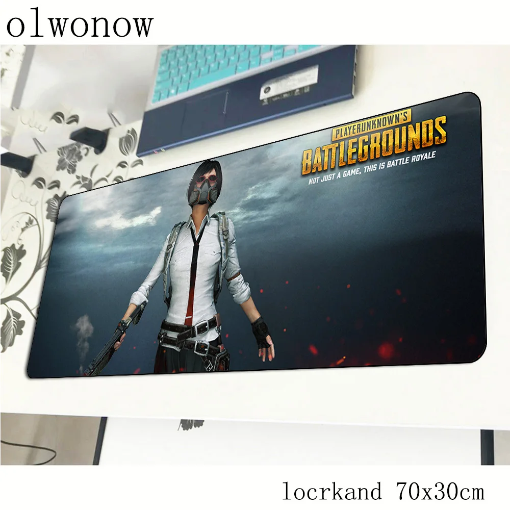pubg mousepad gamer gel 700x300x3mm gaming mouse pad large wrist rest notebook pc accessories laptop padmouse ergonomic mat | Компьютеры и