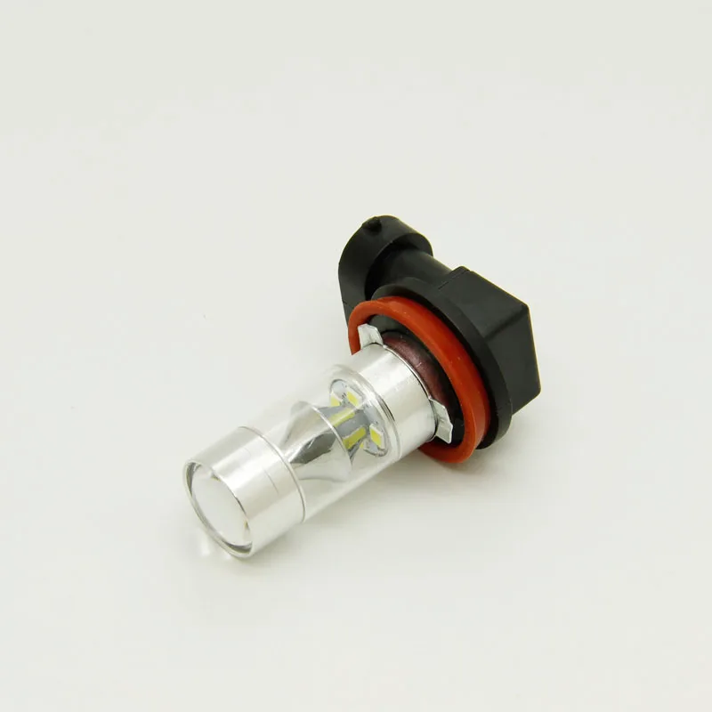 Супер яркая белая противотуманная лампа H11 высокой мощности 3030 60 Вт 12smd 6000K 2
