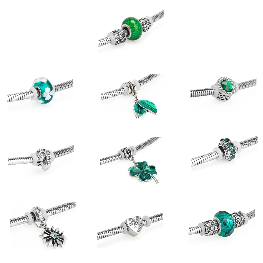 (Зеленый) пружинный USB-кабель для быстрой зарядки с инкрустацией стразами iPhone 8 7 6