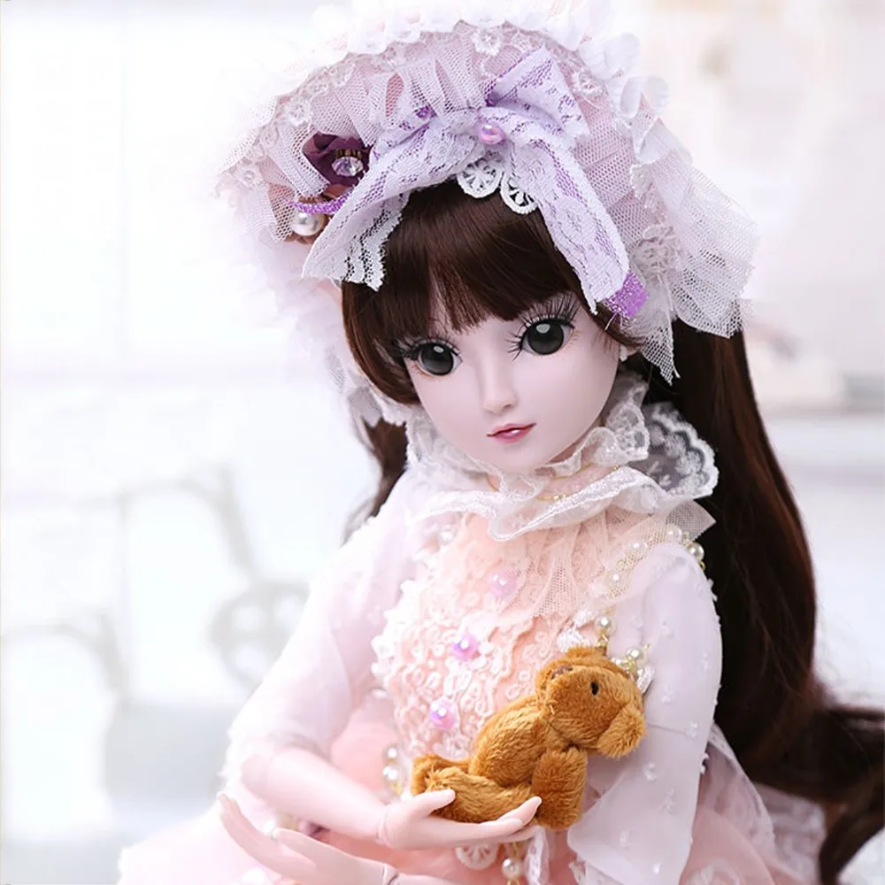1/3 BJD кукла 60 см/23 6 дюйма Высота 19 шариковых шарнирных кукол (парик + обувь одежда