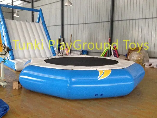 Надувная лодка банан гигантский надувной водный батут ufo для игр на воде|giant inflatable