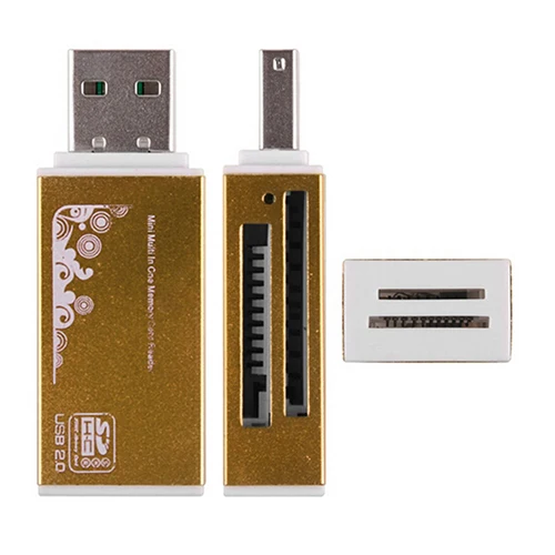 USB 2 0 Многофункциональный кардридер для карт памяти Micro SD SDHC TF M2 MMC MS Pro|ms pro|all in 1usb 2.0