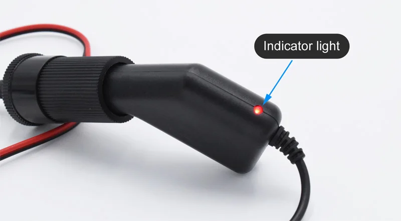 XCGaoon 5V 2A mini USB Автомобильное зарядное устройство для автомобиля dvr камера рекордер/gps навигатор, вход DC 12 V-24 V, длина кабеля 3,5 m(11.4ft