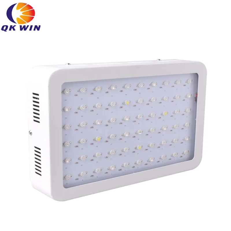 Qkwin 600 Вт двойной чип светодиодный светильник 60x10 полный спектр гидропоники