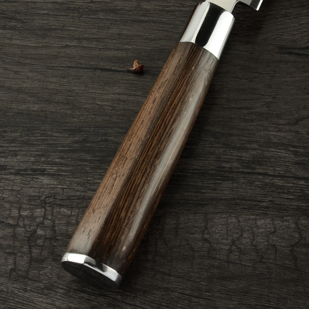 DAMASK японский нож для нарезки супер острое лезвие рыба мясо Ломтерезка арбуза