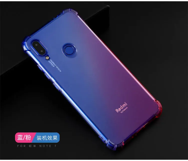 Чехол для Xiaomi Redmi Note 7. Ультратонкий Мягкий силиконовый чехол из ТПУ с рисунком
