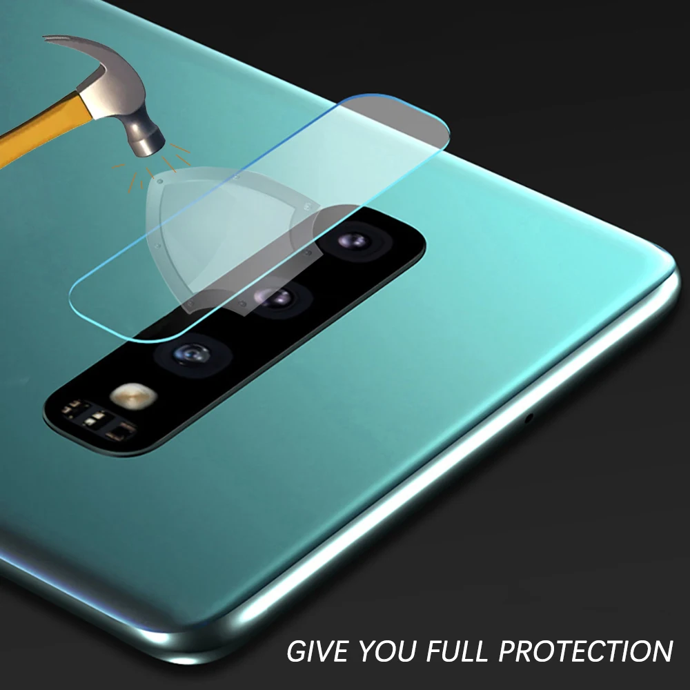 Закаленное стекло для экрана камеры применяется Samsung S10E S9 S8 Plus Note 8 9 объектива |