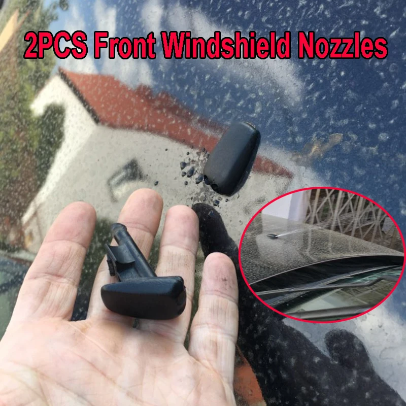 Erick's Wiper 2Pcs Front Windshield Washer Jet Nozzle For BMW E36 318i 318is 318ti 323i 323is 325i 325is 328i 328is | Автомобили и