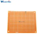 2 шт. 7х9 7х9 см Односторонний прототип печатной платы, универсальный макет, экспериментальная бакелитовая медная плата, плата для DIY