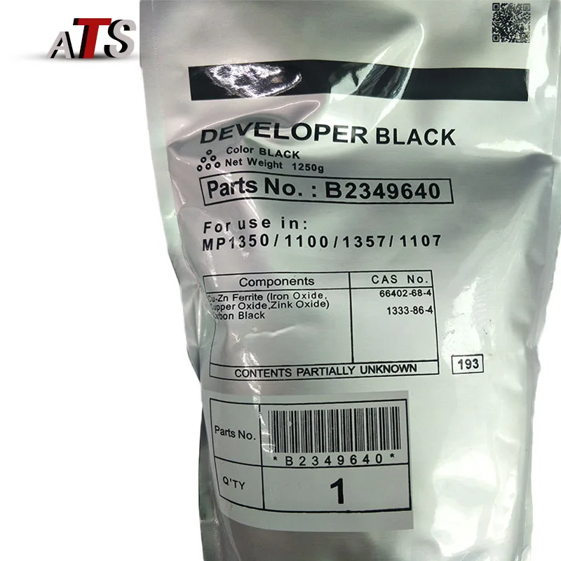 Черный порошок проявителя B2349640 для Ricoh Aficio Тип 27 MP 9000 1350 1100 совместимые детали