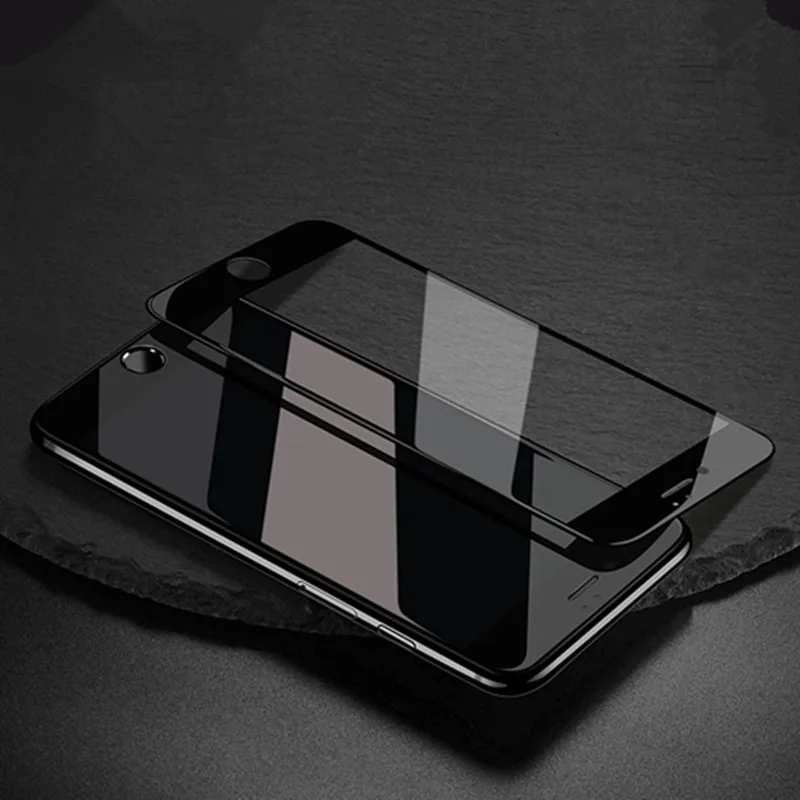 2 шт 9D полное покрытие экрана протектор на iPhone 7 6s 8 plus закаленное стекло для Xr Xsmax Xs
