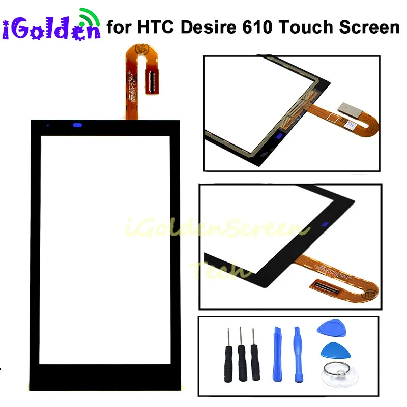 Новое поступление 4 5 &quotсенсорный экран для HTC Desire 610 сенсорный дигитайзер панель