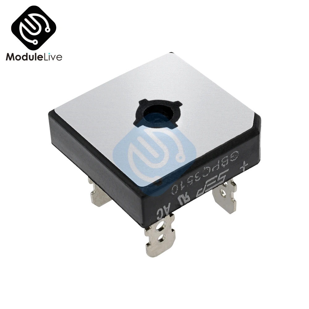 KBPC3510 выпрямитель квадратный мост силиконовый мостик 35A 1000V Diy|Трансформаторы| |