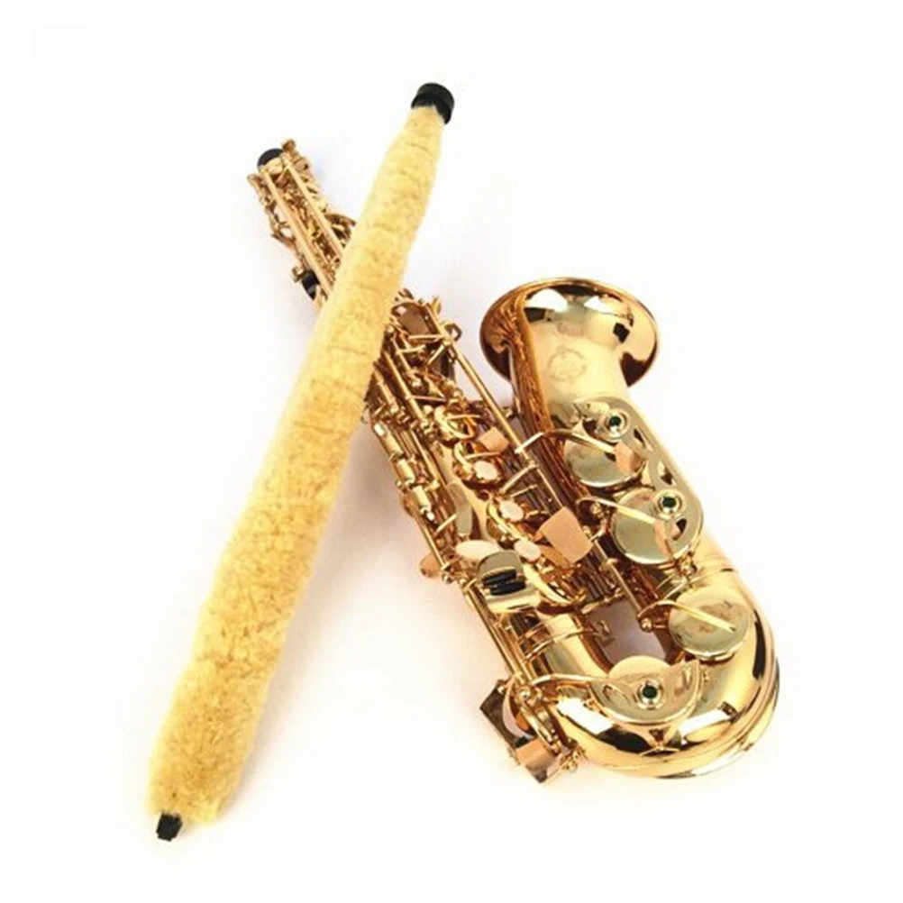 Очистка саксофона щетка коврик для очистки заставка Саксофон альт-саксофон