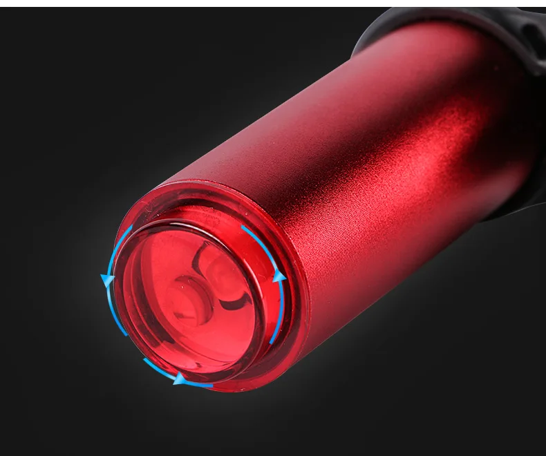 Светодиодный велосипедный светильник на колесиках с зарядкой от USB, задний светильник для велосипеда, задний светильник, 7 режимов, водонепроницаемый задний светильник для горного велосипеда, Аксессуары для велосипеда