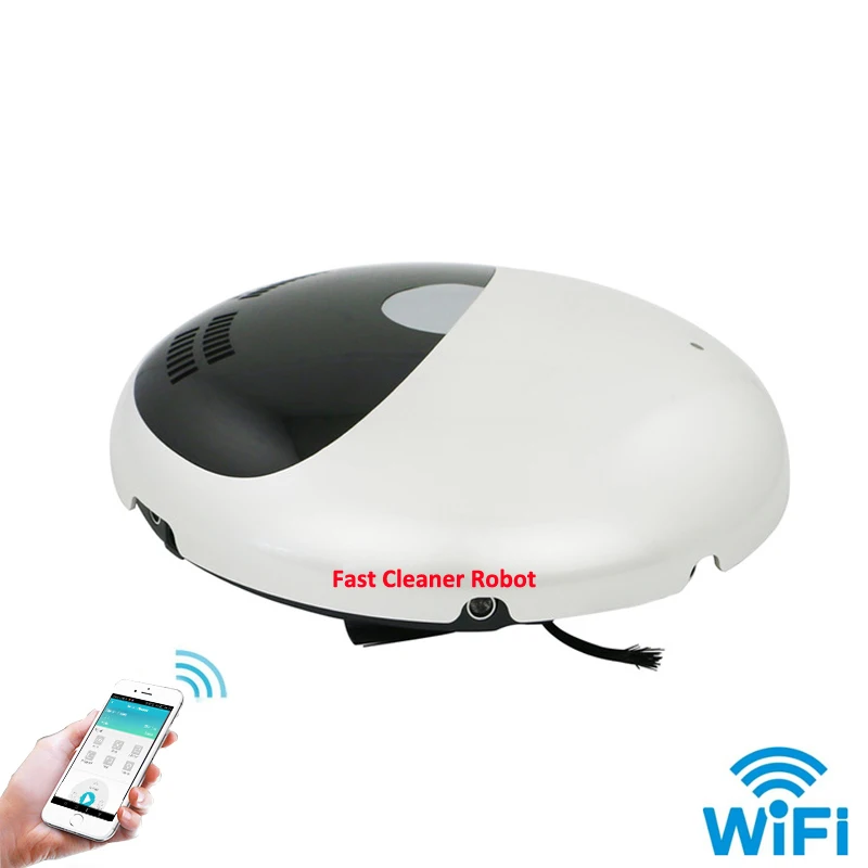 Новейший Интеллектуальный робот пылесос с управлением через приложение Wi Fi