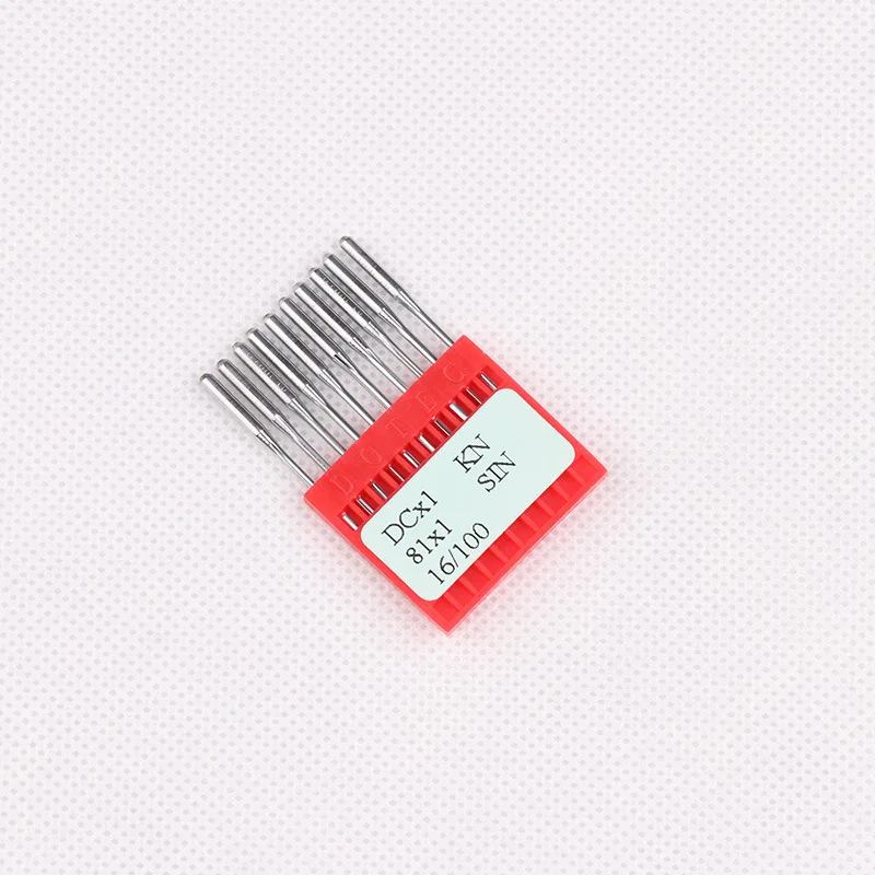 Швейная игла DOTEC Dortmund 10 шт. плоская швейная машина DC * 1 оверлок|machine needles|machine sewing