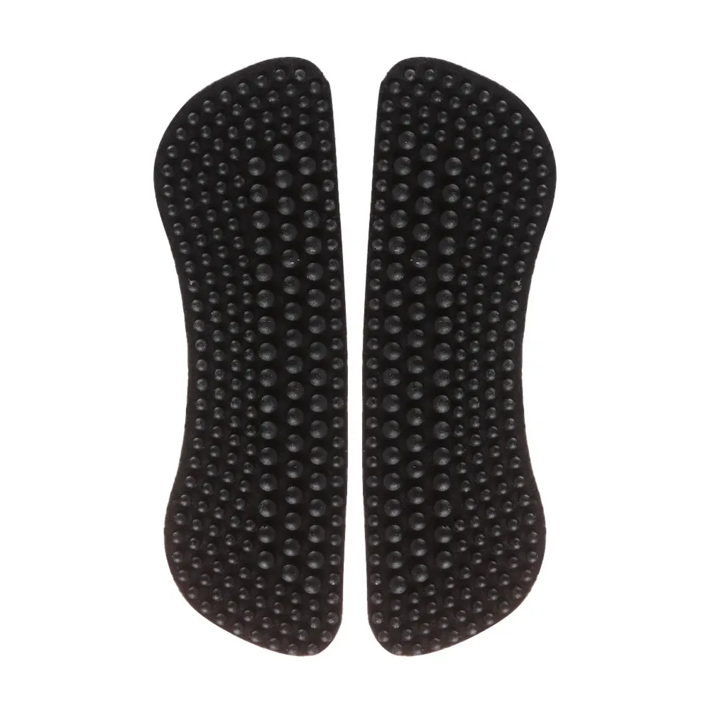 Black-2mm 1 пара обуви, задняя пятка, стелька, защита, нескользящая наклейка, подушка, массажная силиконовая подкладка, ручки, вставки, уход за ногами - Цвет: Black-2mm