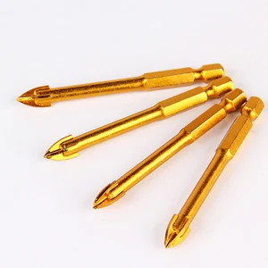 Прочные стеклянные сверла 681012 мм с шестигранным хвостовиком 14 