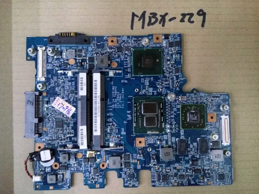 MBX-229 Подключение платы к полной тестовой панели подключения