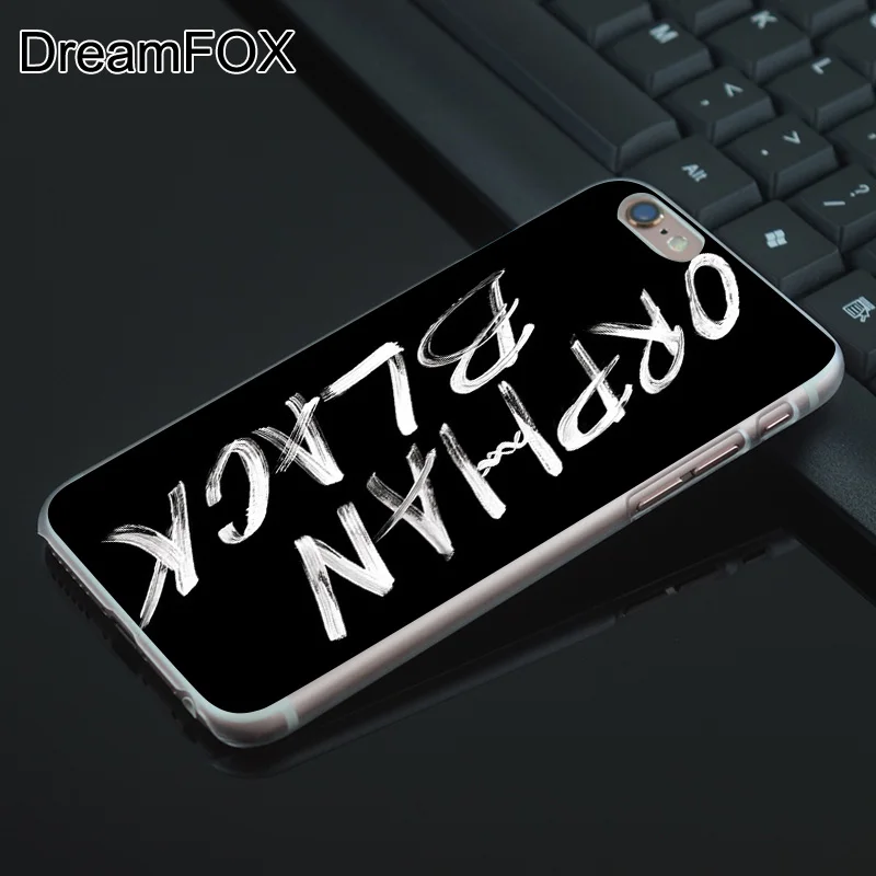 K132 Orphan Black Transparent Hard Thin Case Cover For Apple iPhone 11 Pro XR XS Max 8 X 7 6 6S Plus 5 5S SE 5C 4 4s |