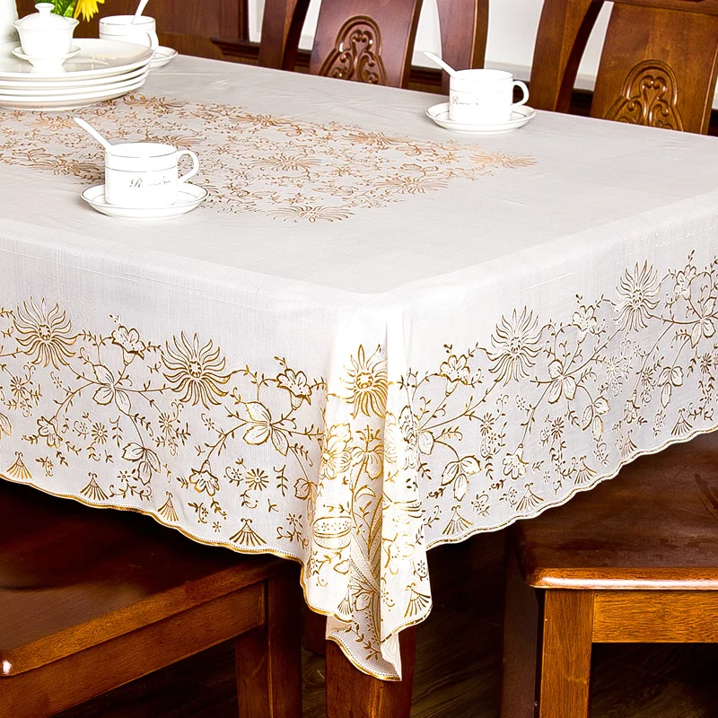 Европейский стиль, прочная ПВХ скатерть, масляная/водостойкая скатерть, свадебная скатерть, без мытья, кухонные скатерти для отеля