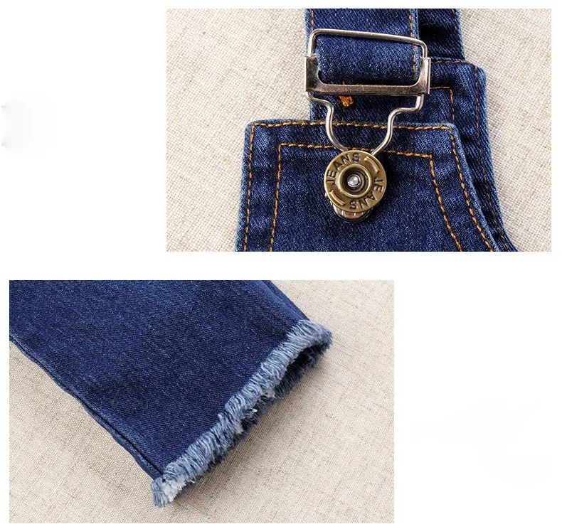 Джинсовый комбинезон для девочек 3 13 лет с карманами|girls jean overalls|jeans overalls for girlsoveralls
