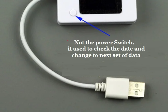 Жк-цифровой дисплей мини USB мощность ток напряжение вольтметр переменного тока