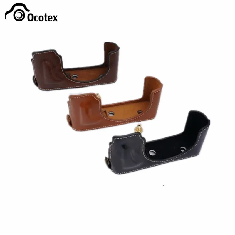 Модный чехол для камеры Ocotex полукорпус Leica D Lux Typ109 из искусственной кожи|camera bag|camera