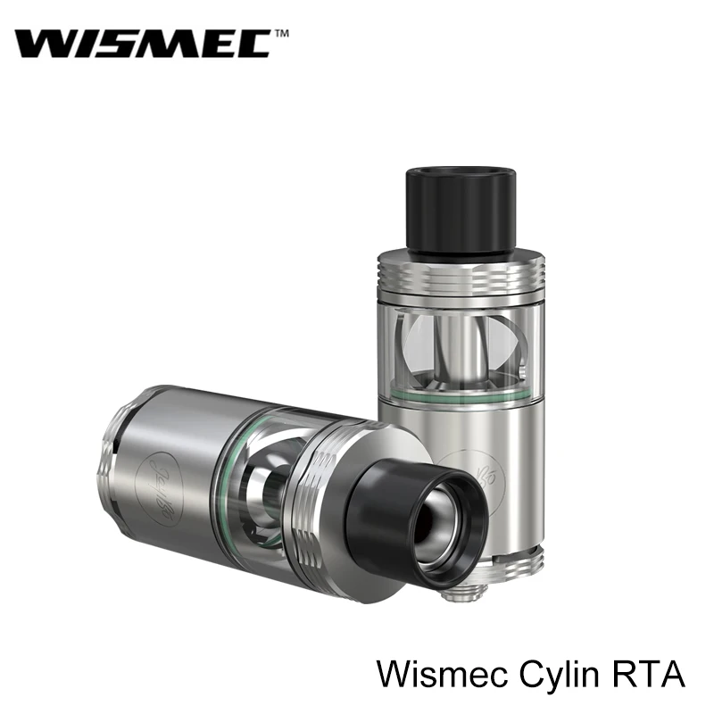 Дешевые оригинальные Wismec Cylin RTA бак 3 5 мл перестраиваемый распылитель dta rda дриппер