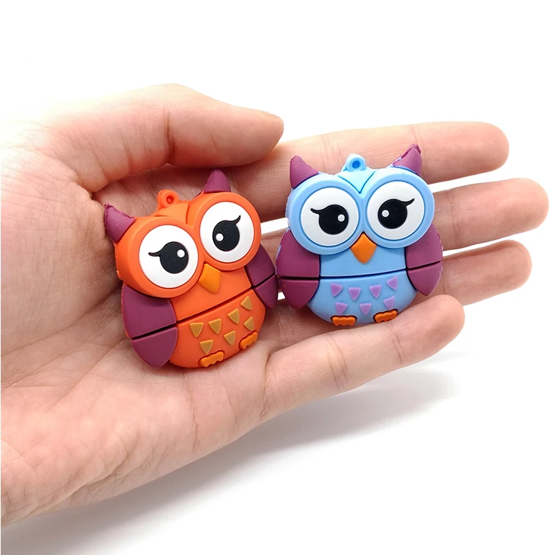 Usb флеш накопитель Pendrive с мультяшными животными 4 ГБ 8 16 32 64 милый лисой Пчелой