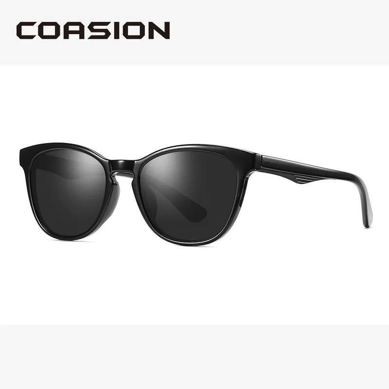 Женские поляризационные солнцезащитные очки COASION брендовые кошачий глаз в стиле