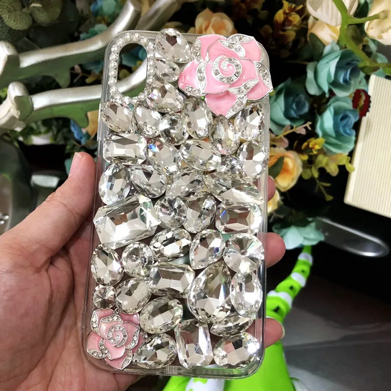 Роскошные Чехлы со стразами для Huawei Nova 4 3i 3 P30 20 Pro Honor 10 Lite V20 8A 8C Mate Женский Стильный