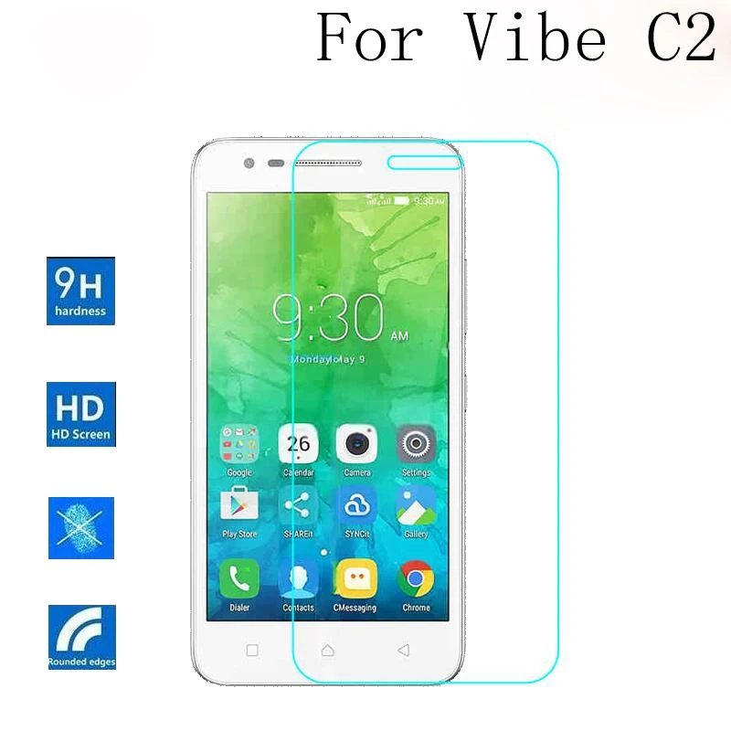 Стеклянный чехол для Lenovo C2 9H HD закаленное стекло Vibe защитная пленка