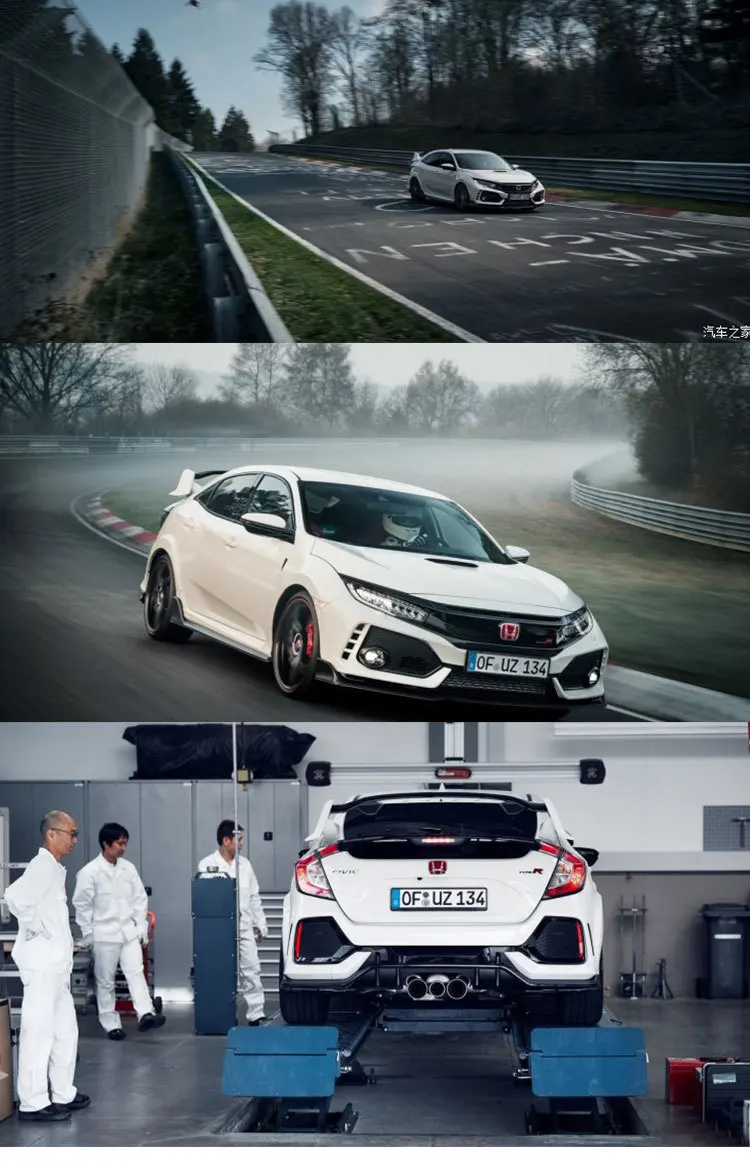 1:32 модель автомобиля Honda Civic type R из сплава, звук и светильник, игрушки для детей, подарки