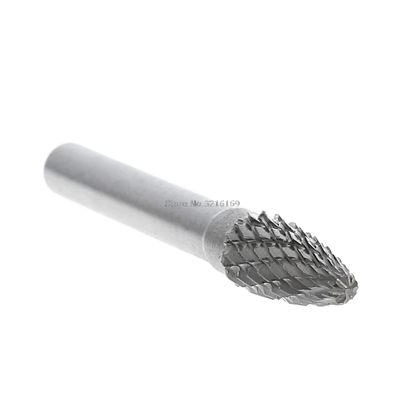 For Type 8mm Head Tungsten Carbide Rotary Tool Burr Die Grinder Drill Bit 6mm Shank Promotion | Инструменты