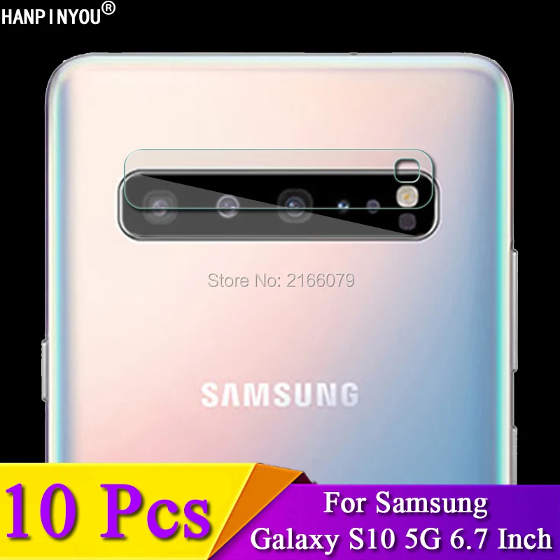 10 шт./лот для Samsung Galaxy S10 5G G977 6 7 дюйма прозрачная Защитная крышка объектива задней