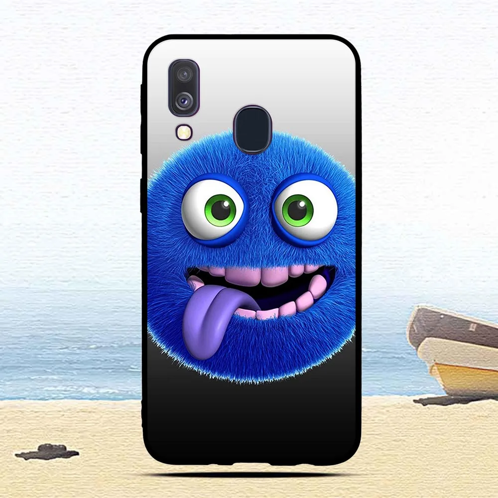 Цветной Модный Роскошный чехол для samsung Galaxy A40, Ультратонкий Мягкий ТПУ чехол, чехол для телефона, защитный чехол s fundas