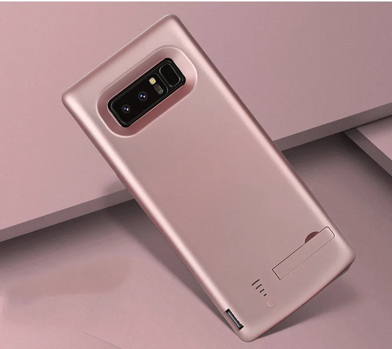 Тонкий ударопрочный чехол с аккумулятором 6500 мАч для Samsung Galaxy S8 S9 Plus Note 8 Внешний