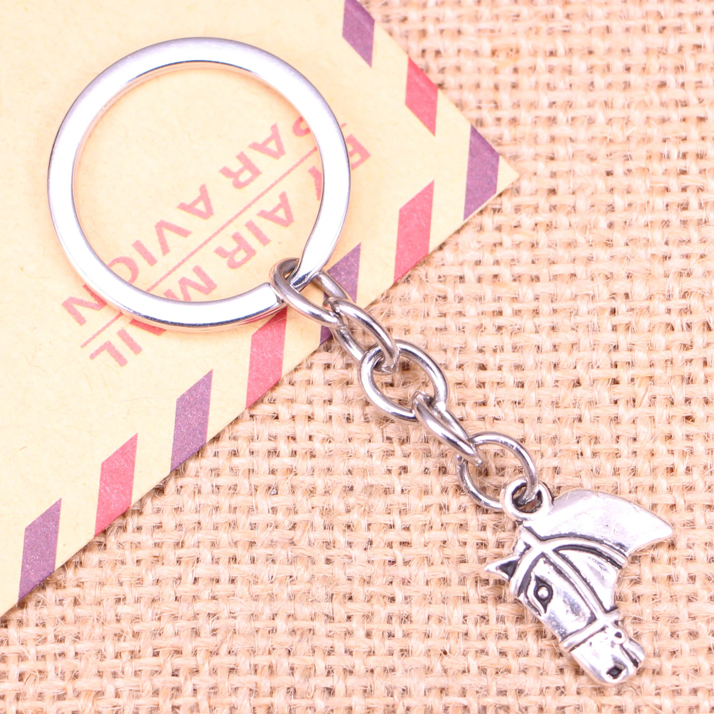 20pcs New Fashion Keychain 20x16mm horse head Pendants DIY Men Jewelry Car Key Chain Ring Holder Souvenir For Gift | Украшения и